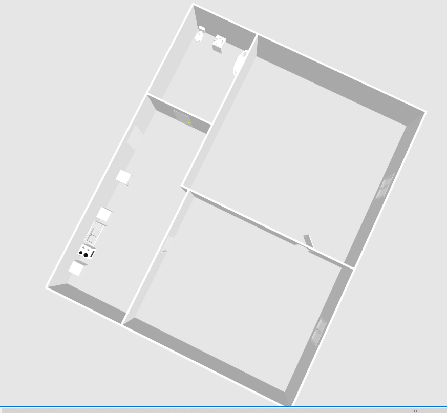 2-комнатная 37.3 м2 в ЖК undefined корпус null этаж 2