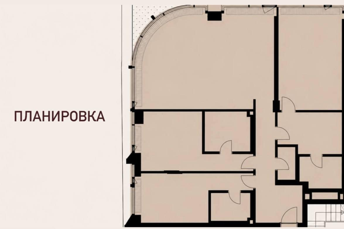4-комнатная 149 м2 в ЖК undefined корпус null этаж 13