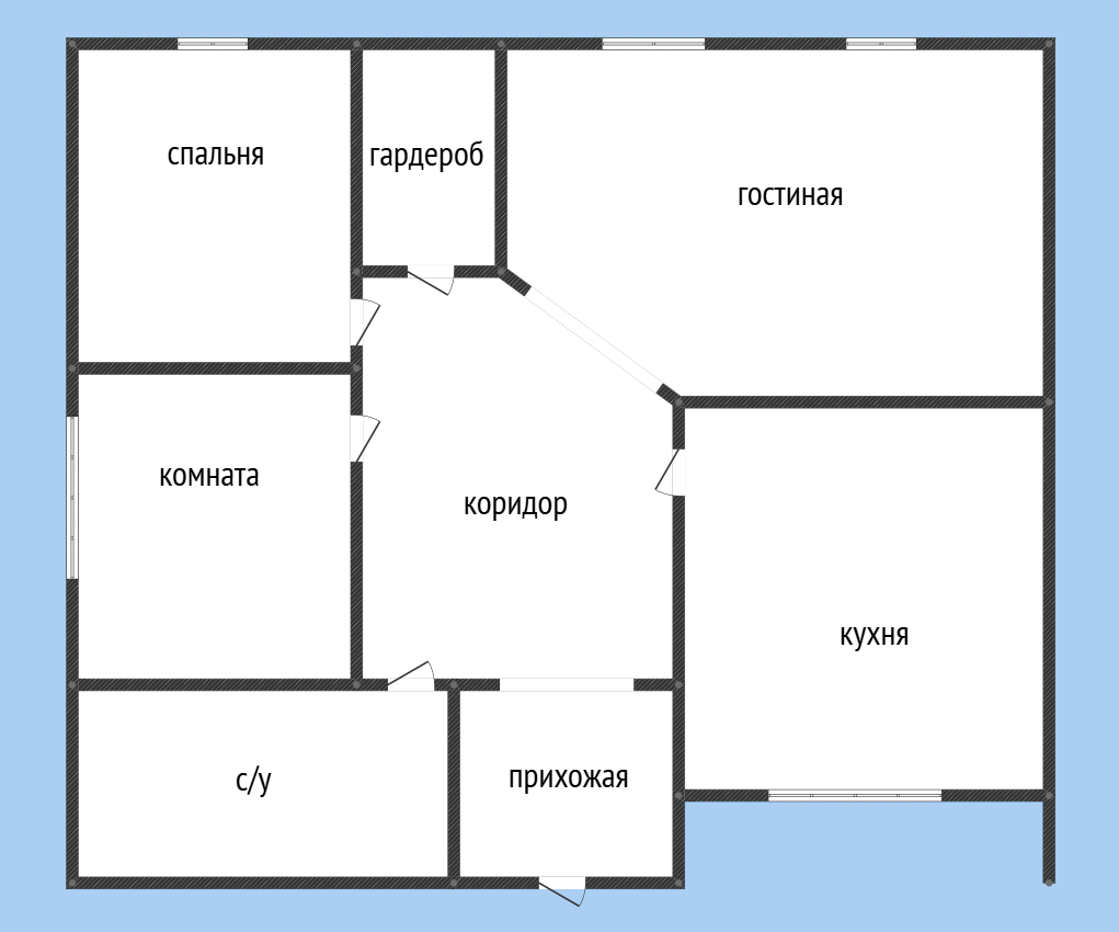 4-комнатная 120 м2 в ЖК undefined корпус null этаж null