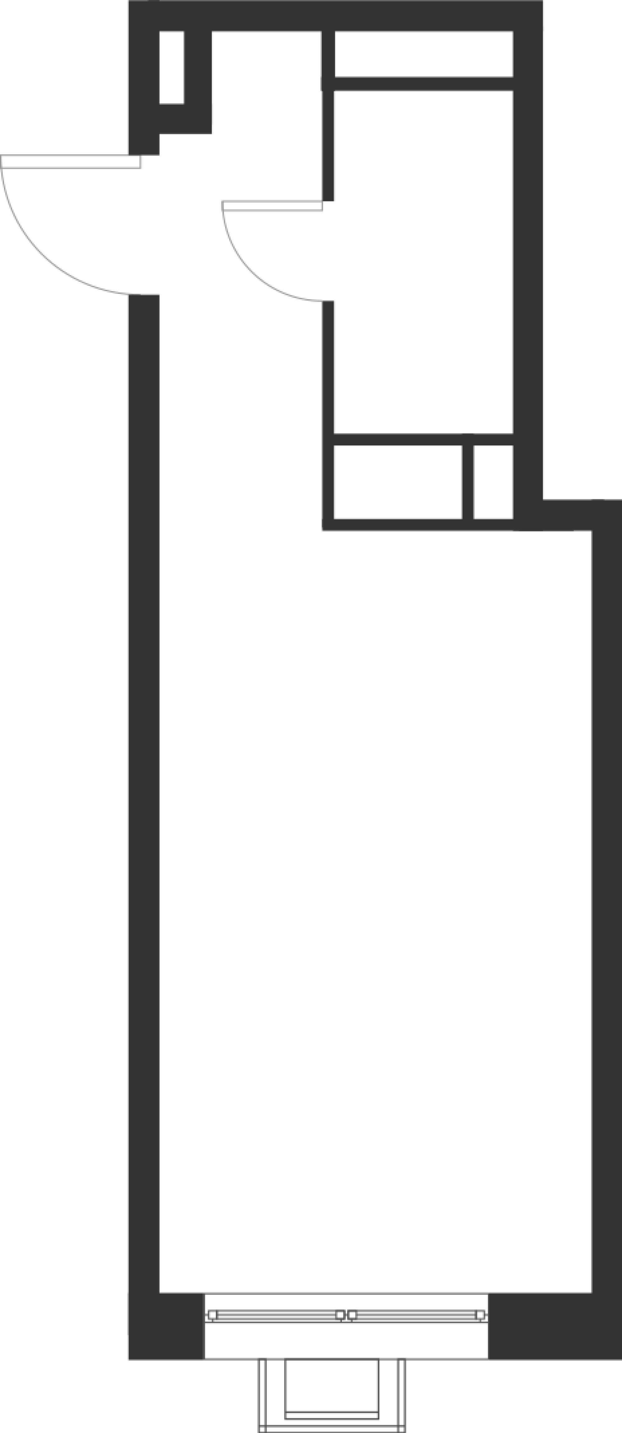 Студия 21 м2 в ЖК Foreville корпус null этаж 8