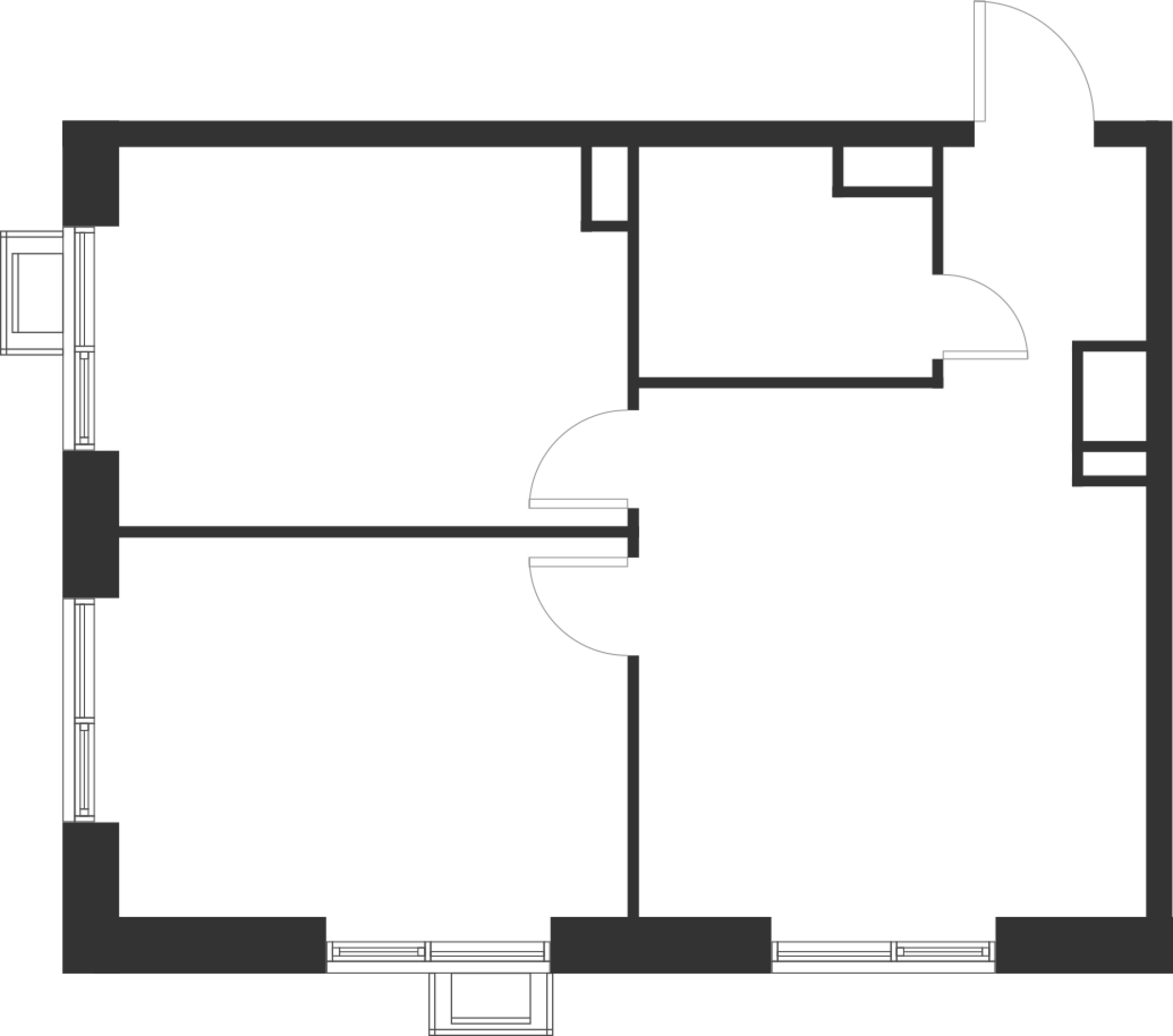 2-комнатная 49 м2 в ЖК Foreville корпус null этаж 14