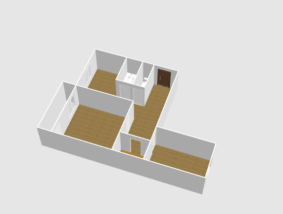 2-комнатная 46 м2 в ЖК undefined корпус null этаж 3