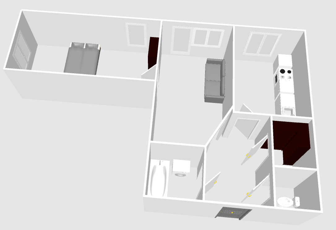 2-комнатная 60.4 м2 в ЖК undefined корпус null этаж 6