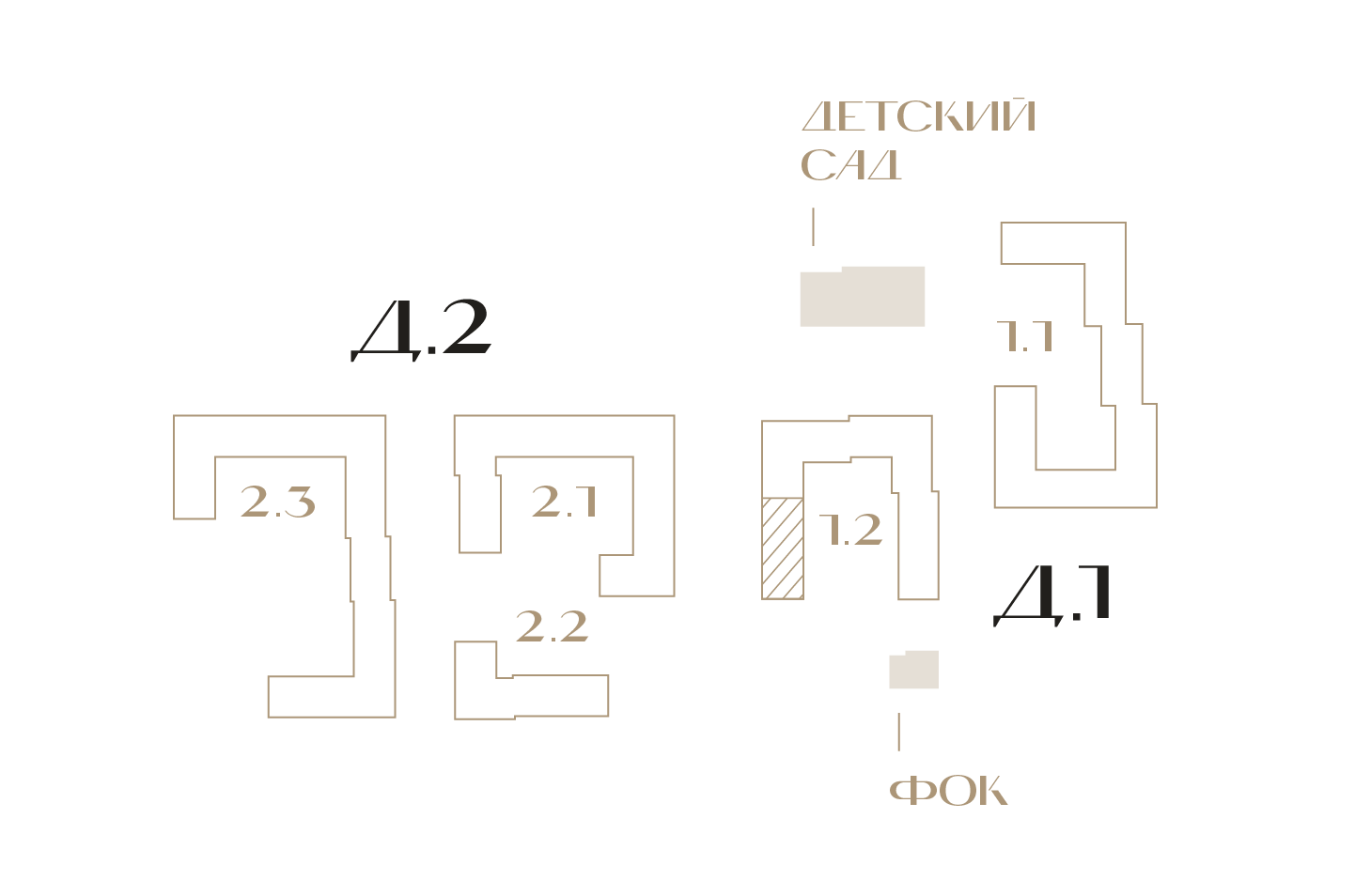 4-комнатная 82 м2 в ЖК Станиславский корпус null этаж 4