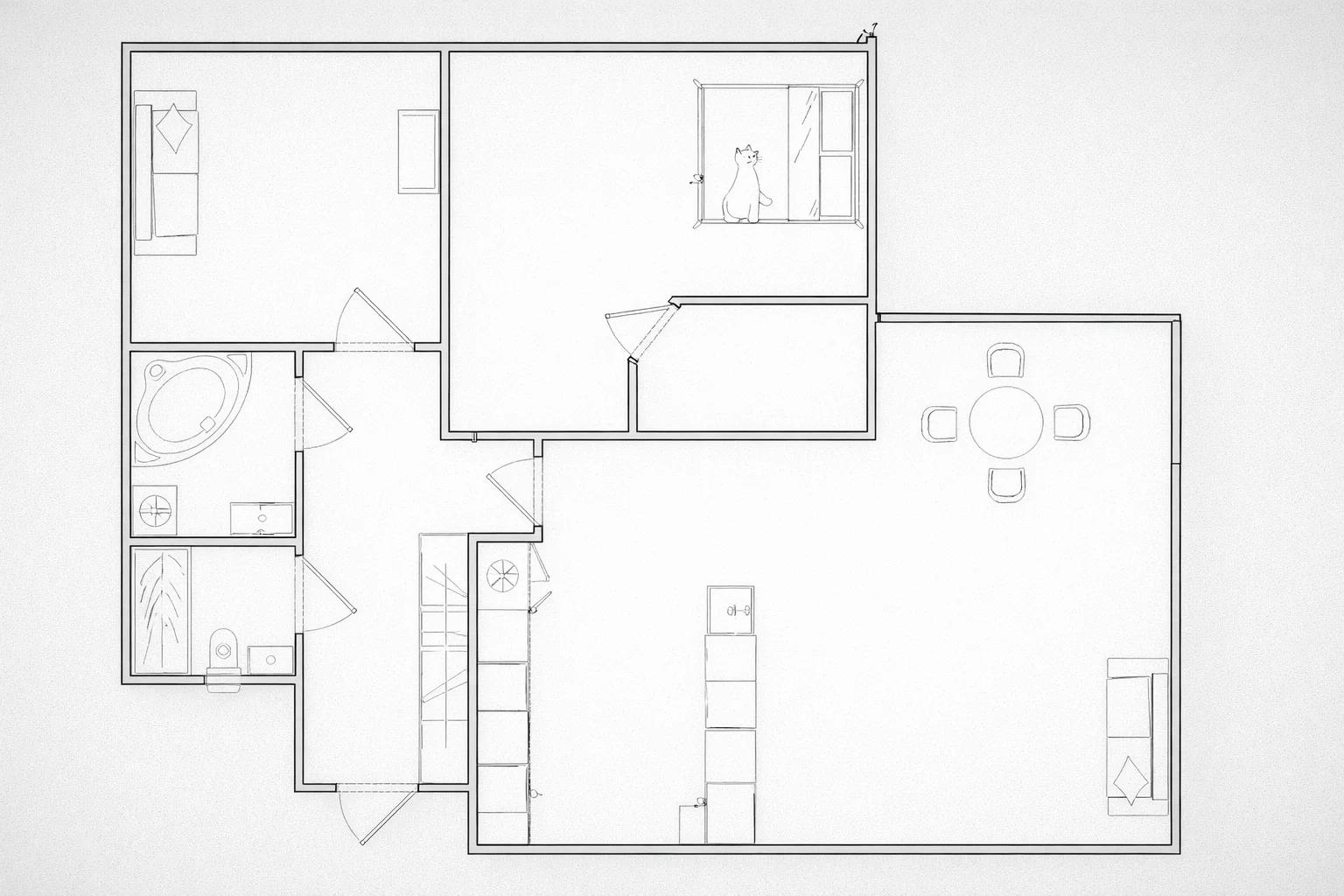3-комнатная 60 м2 в ЖК undefined корпус null этаж 29