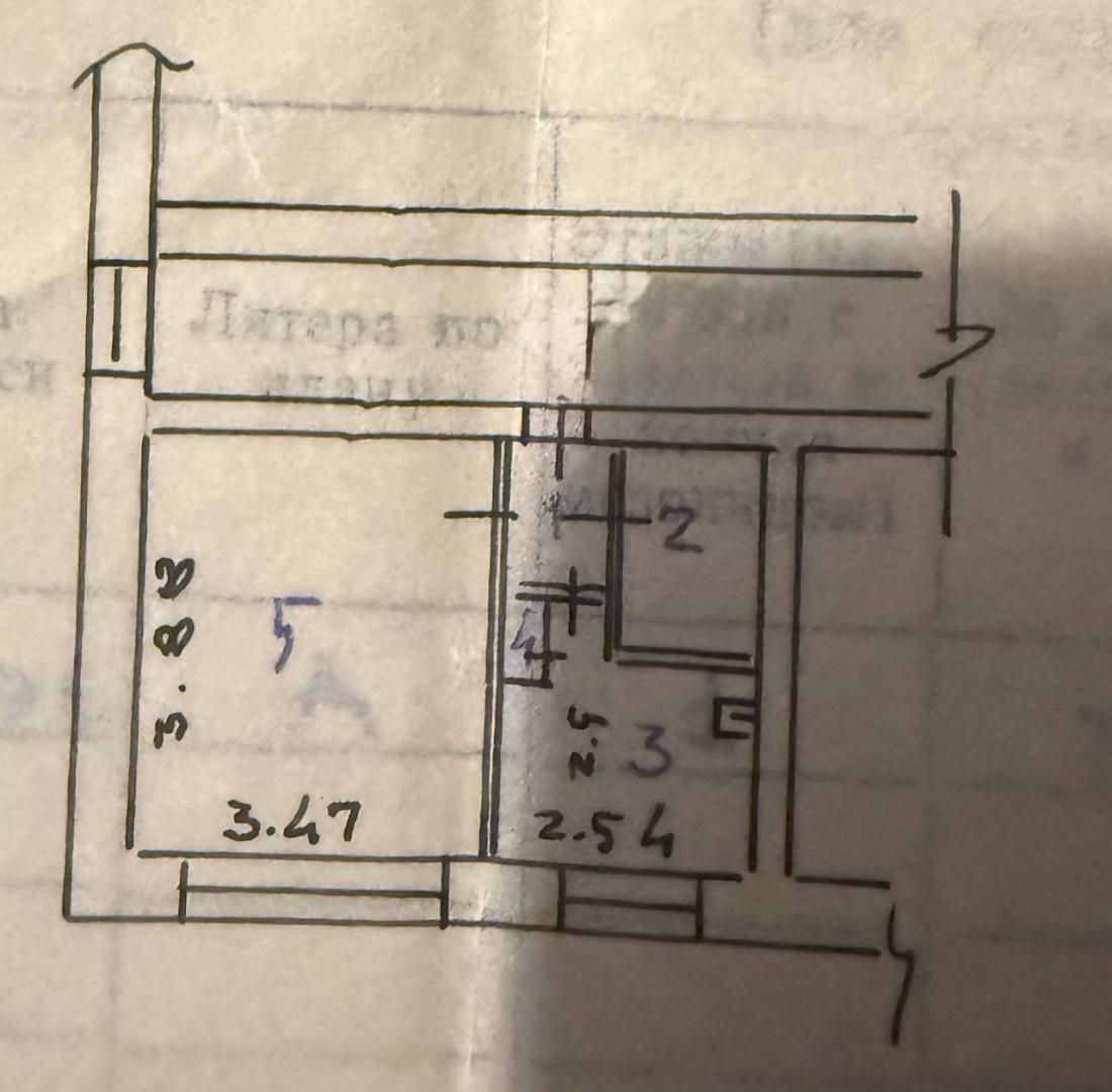1-комнатная 23.2 м2 в ЖК undefined корпус null этаж 1