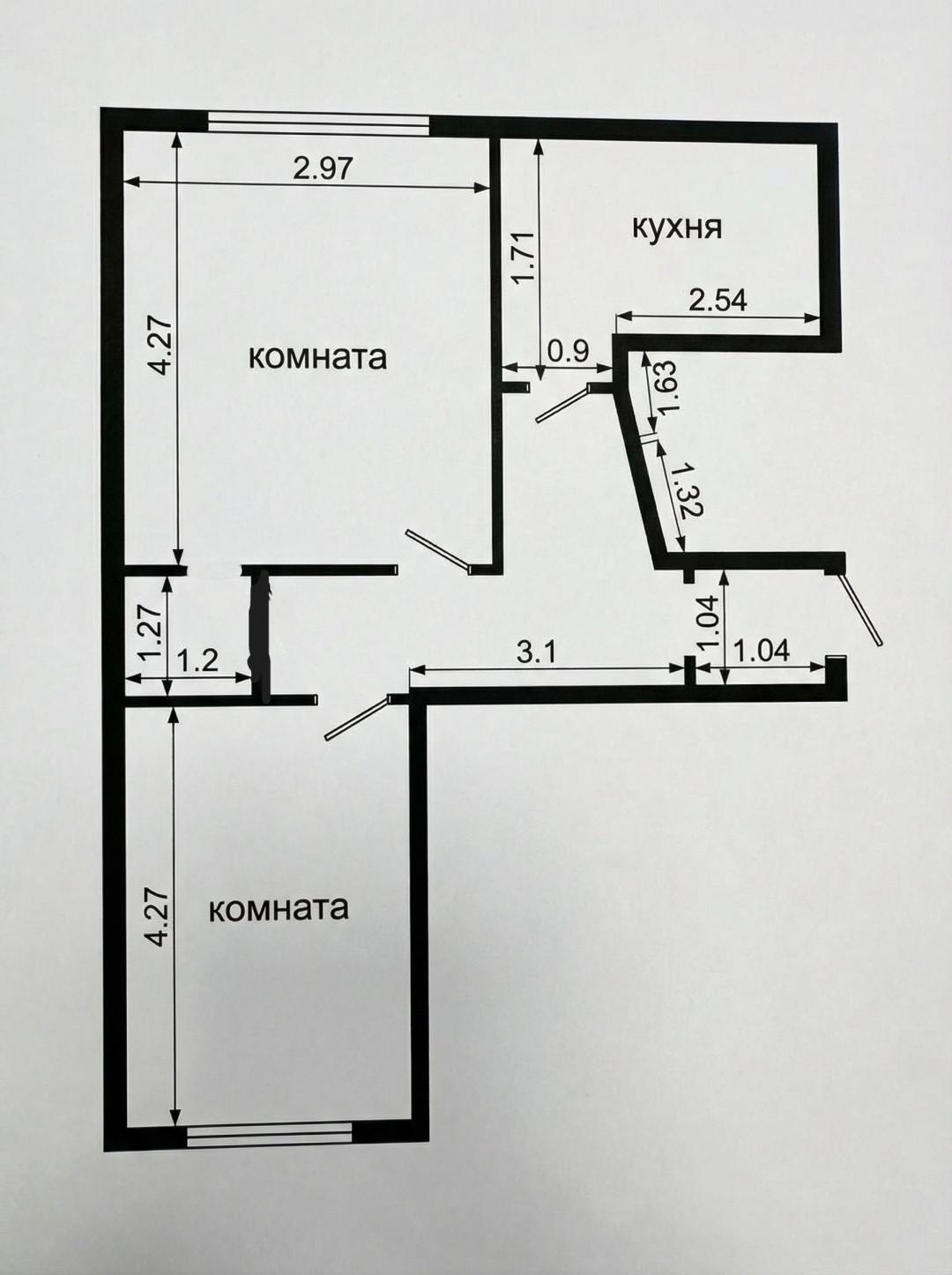 Студия 12.8 м2 в ЖК undefined корпус null этаж 1