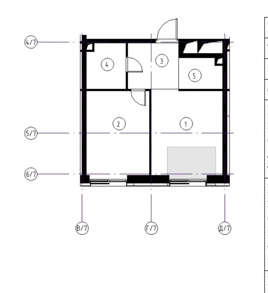 1-комнатная 38.6 м2 в ЖК undefined корпус null этаж 2
