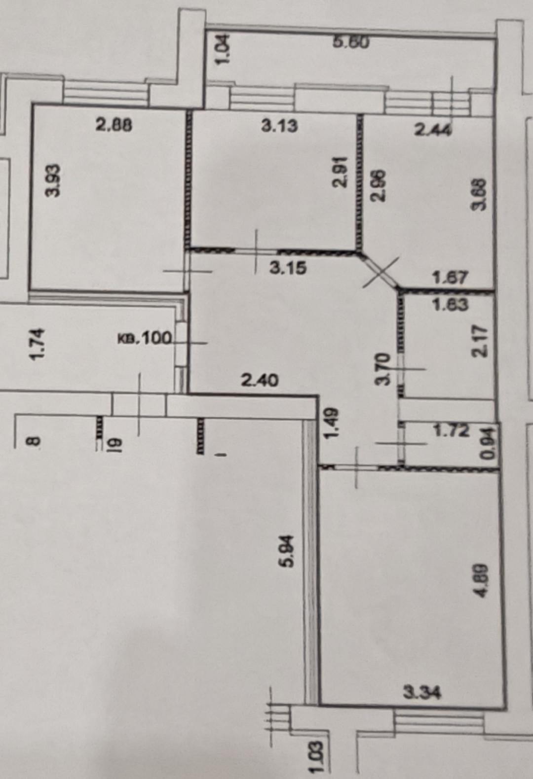 3-комнатная 67 м2 в ЖК undefined корпус null этаж 3