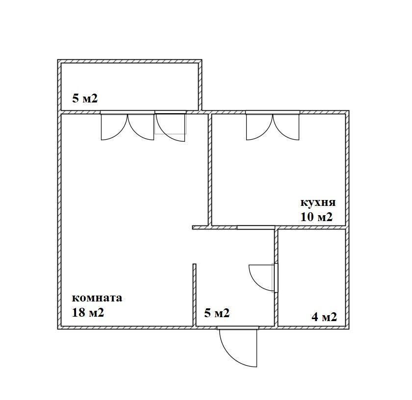 1-комнатная 35.6 м2 в ЖК undefined корпус null этаж 6