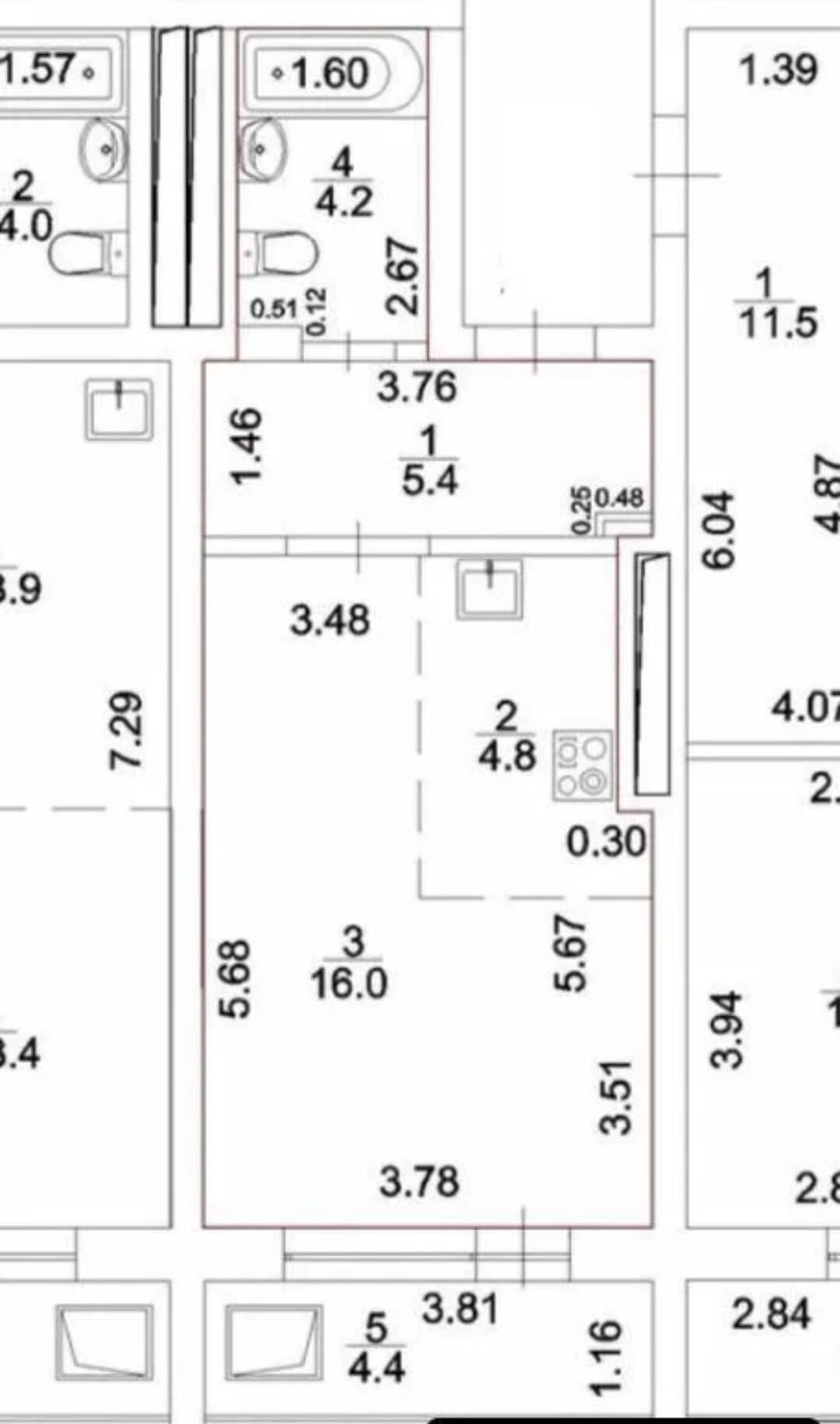 Студия 33 м2 в ЖК undefined корпус null этаж 8