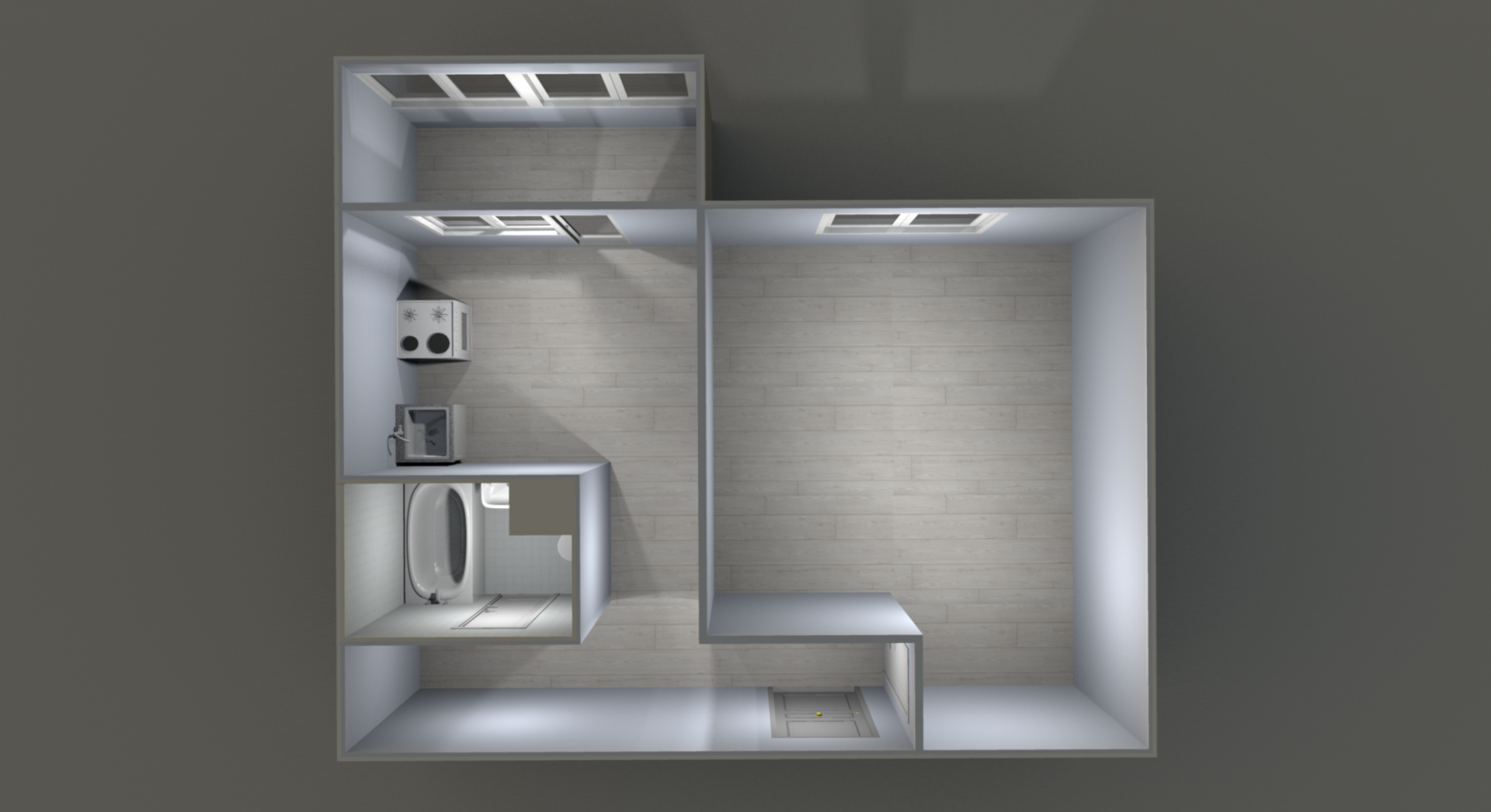 1-комнатная 31.4 м2 в ЖК undefined корпус null этаж 2