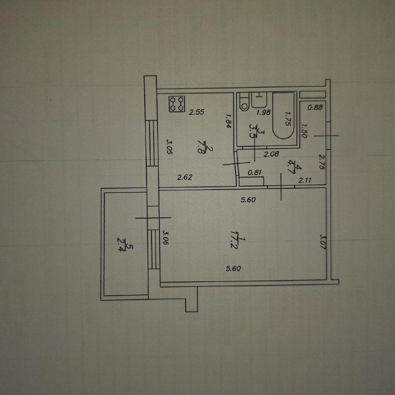 1-комнатная 33.2 м2 в ЖК undefined корпус null этаж 4