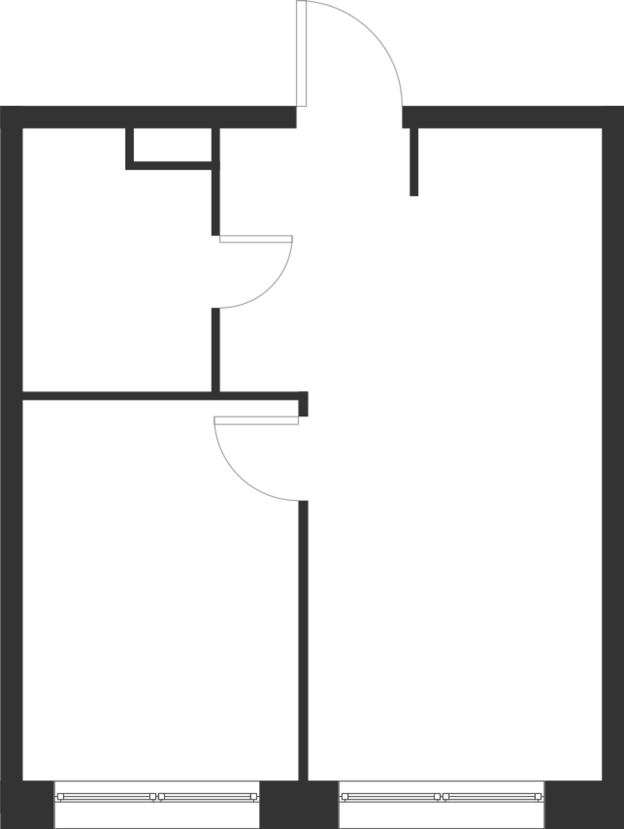 1-комнатная 33 м2 в ЖК Форевиль корпус null этаж 5