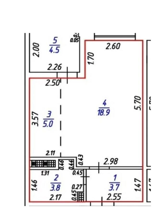 1-комнатная 31.4 м2 в ЖК undefined корпус null этаж 13