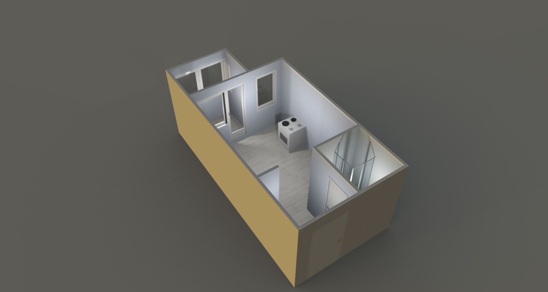 Студия 23.7 м2 в ЖК undefined корпус null этаж 5