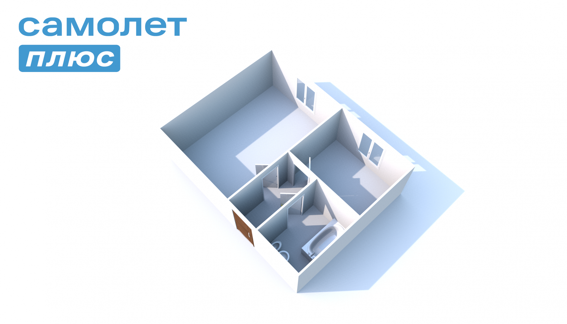 1-комнатная 34.6 м2 в ЖК undefined корпус null этаж 8