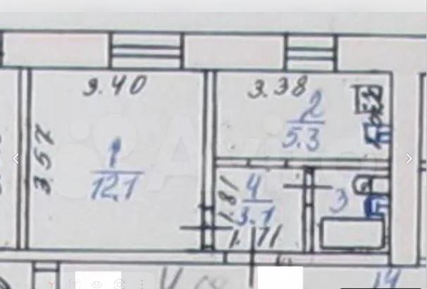 1-комнатная 25 м2 в ЖК undefined корпус null этаж 1