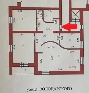 3-комнатная 107.5 м2 в ЖК undefined корпус null этаж 6