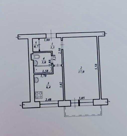 1-комнатная 30.4 м2 в ЖК undefined корпус null этаж 4