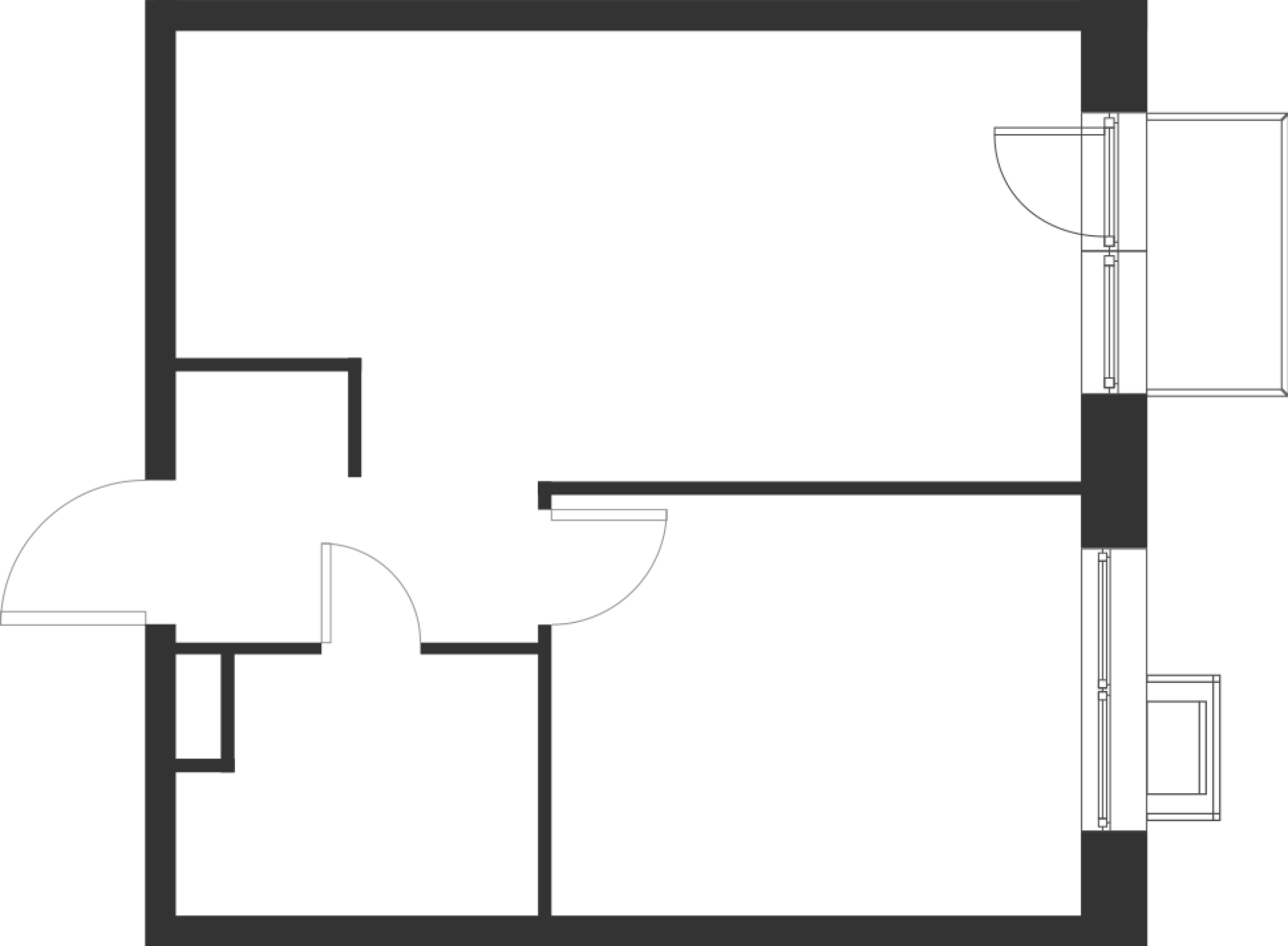1-комнатная 37 м2 в ЖК Foreville корпус null этаж 13