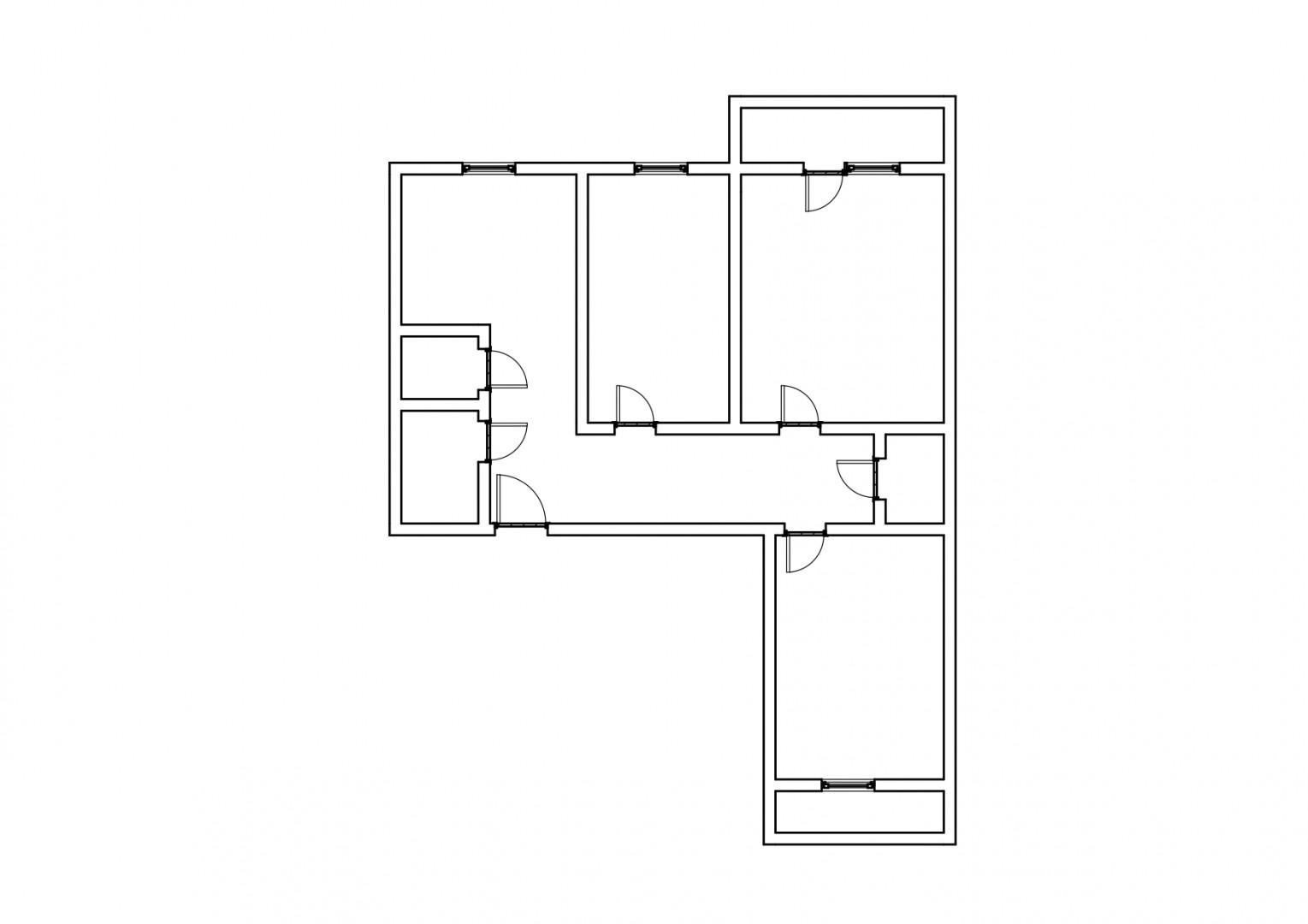 3-комнатная 60.3 м2 в ЖК undefined корпус null этаж 2
