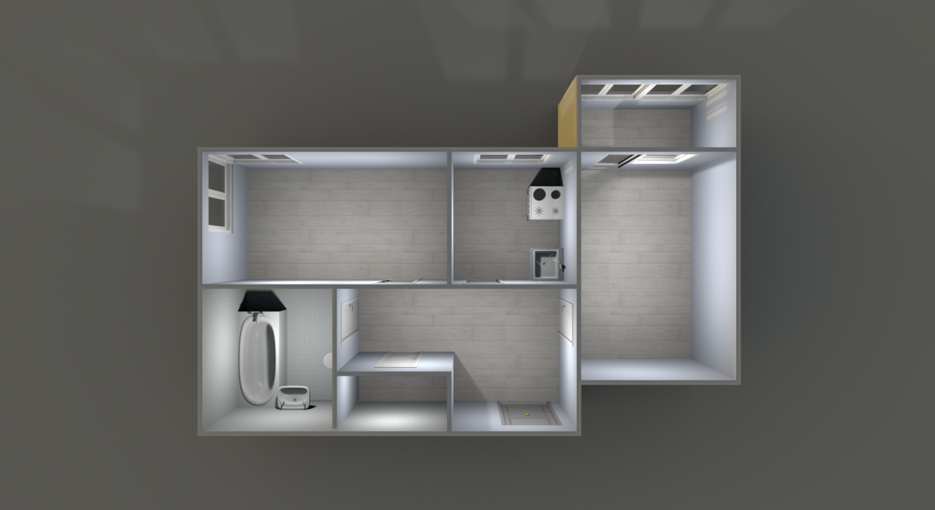 3-комнатная 64 м2 в ЖК undefined корпус null этаж 15