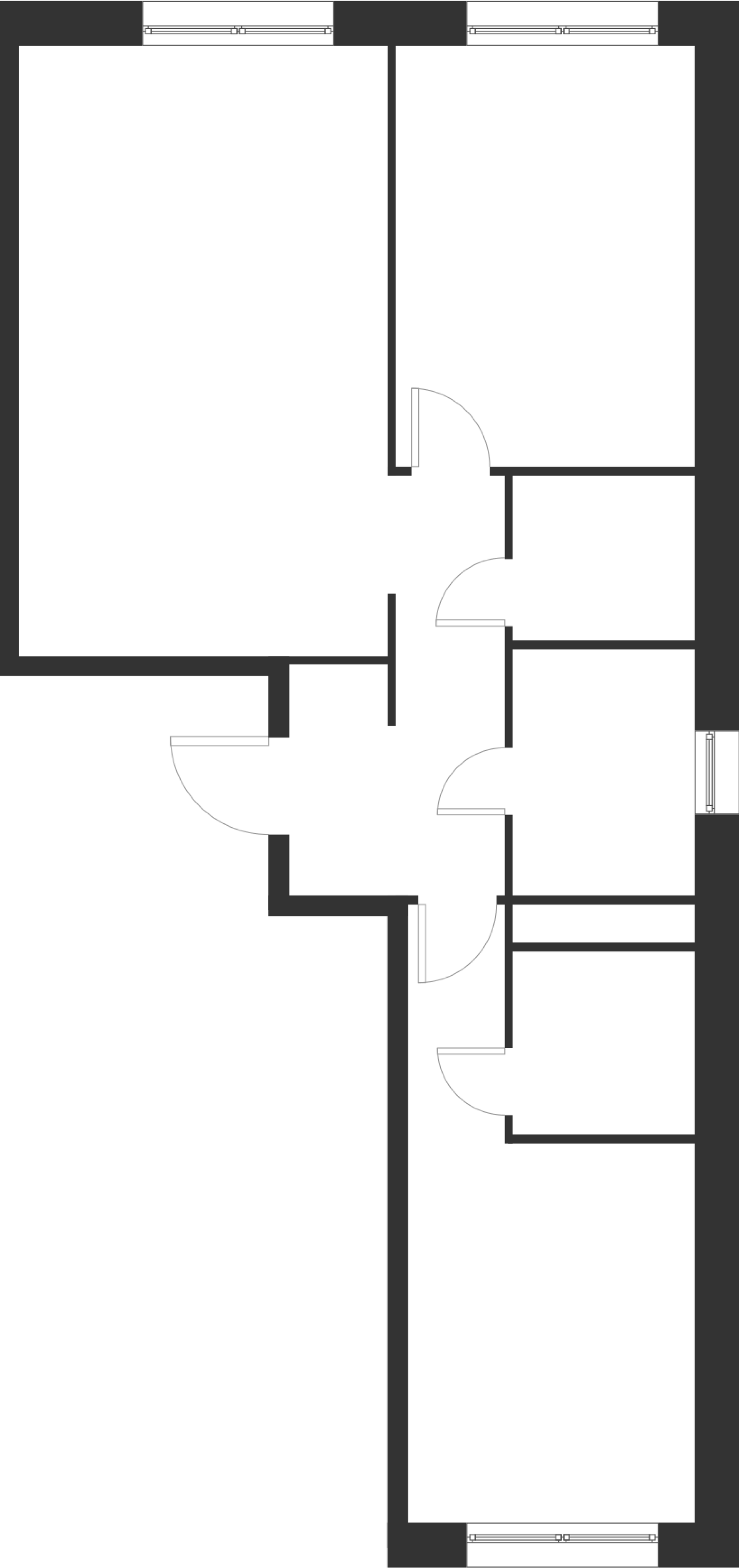 2-комнатная 69 м2 в ЖК Форевиль корпус null этаж 10