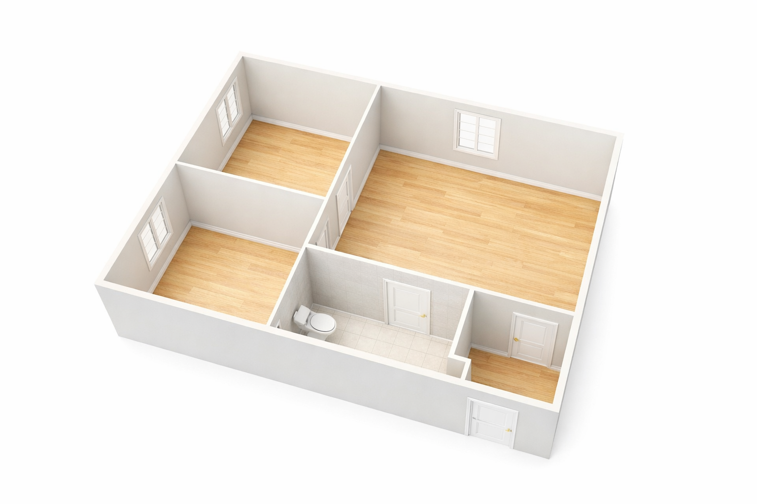 2-комнатная 40.6 м2 в ЖК undefined корпус null этаж 1