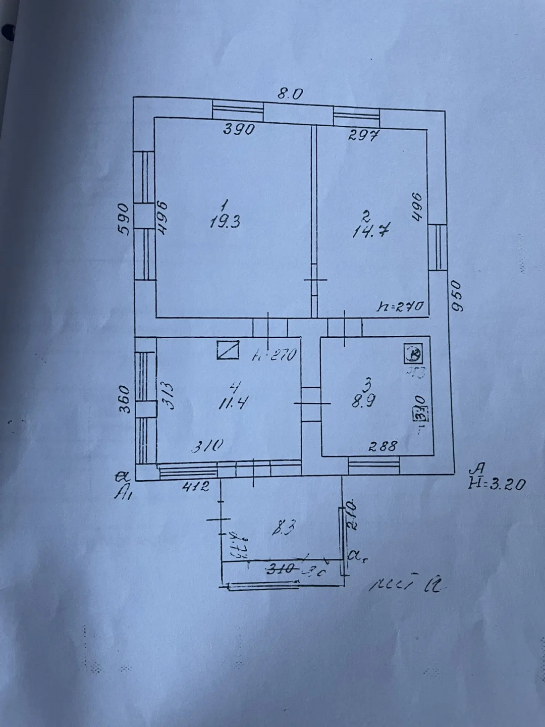 2-комнатная 55 м2 в ЖК undefined корпус null этаж null