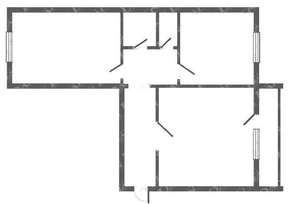 2-комнатная 52.4 м2 в ЖК undefined корпус null этаж 3