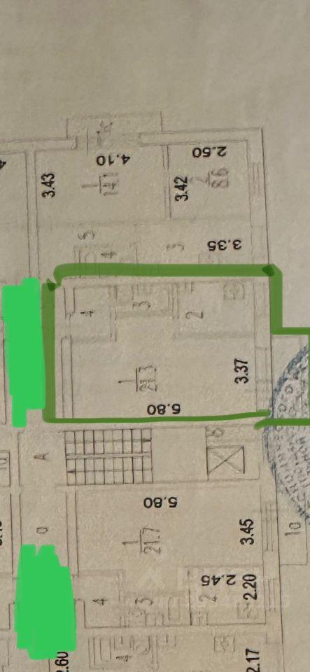 1-комнатная 31.5 м2 в ЖК undefined корпус null этаж 7