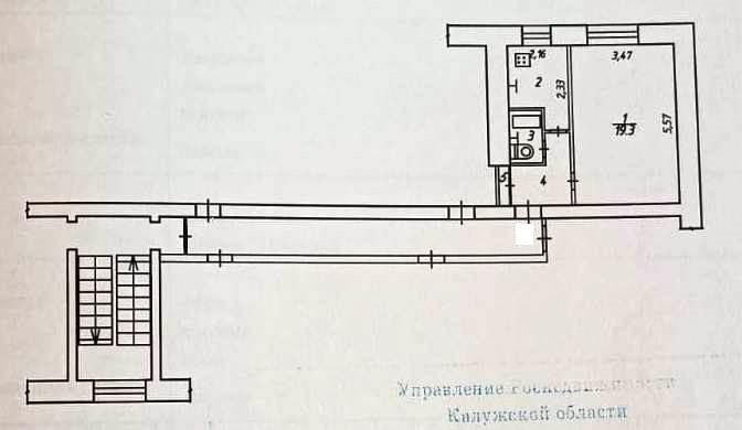 1-комнатная 31.9 м2 в ЖК undefined корпус null этаж 2