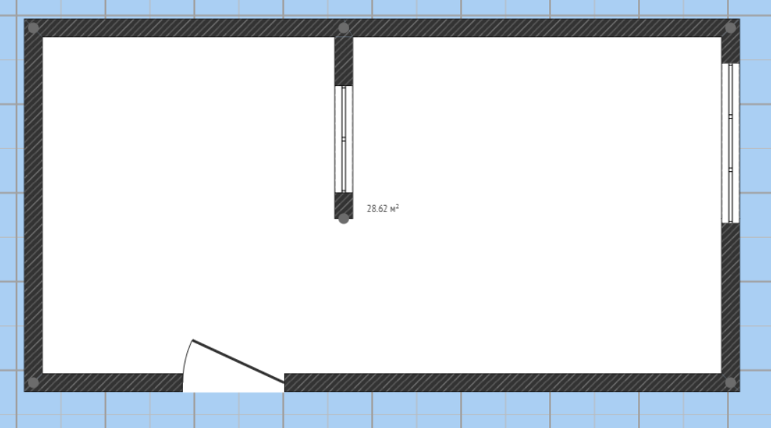 1-комнатная 18 м2 в ЖК undefined корпус null этаж 6