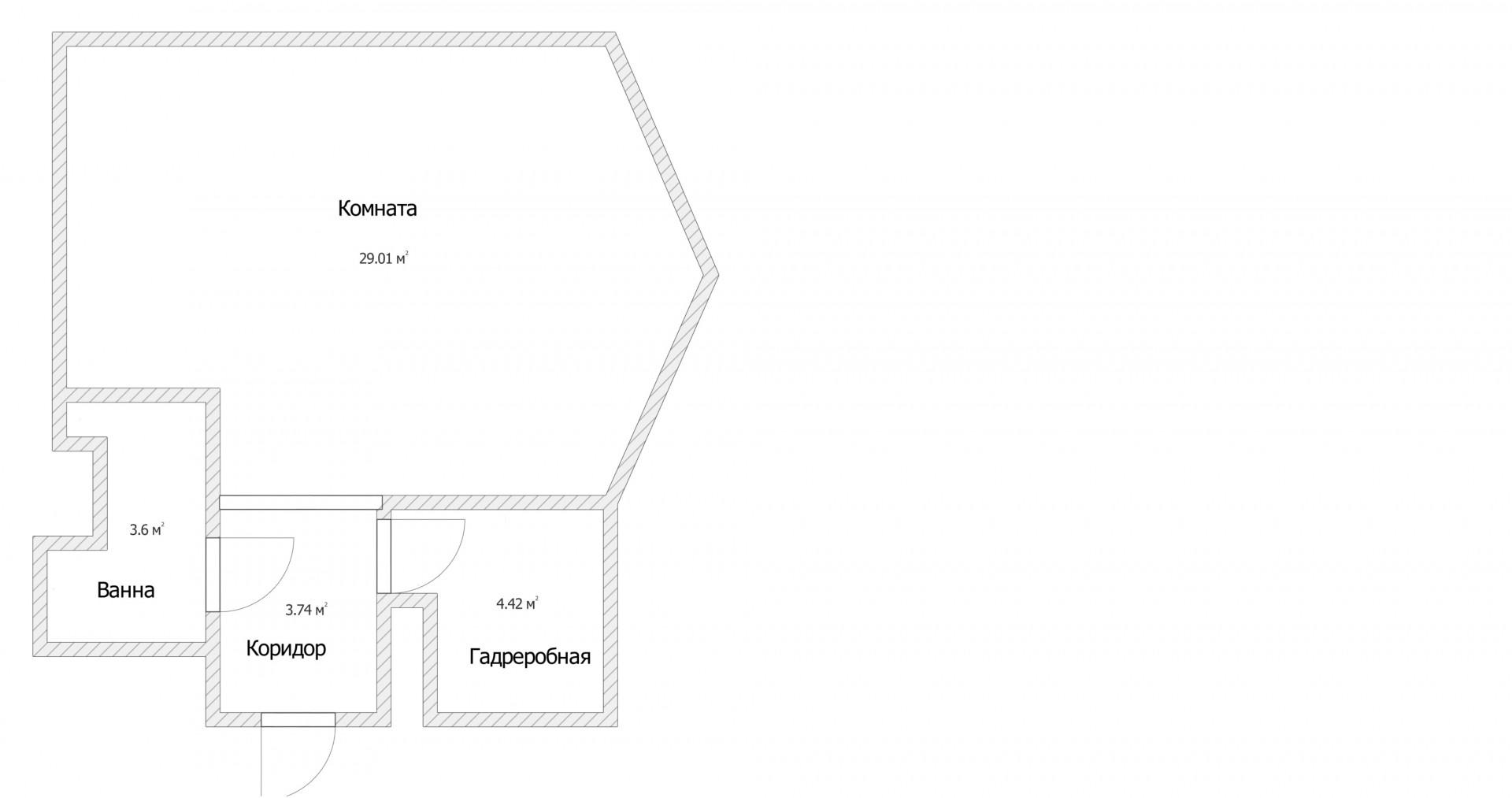 Студия 34.7 м2 в ЖК undefined корпус null этаж 6