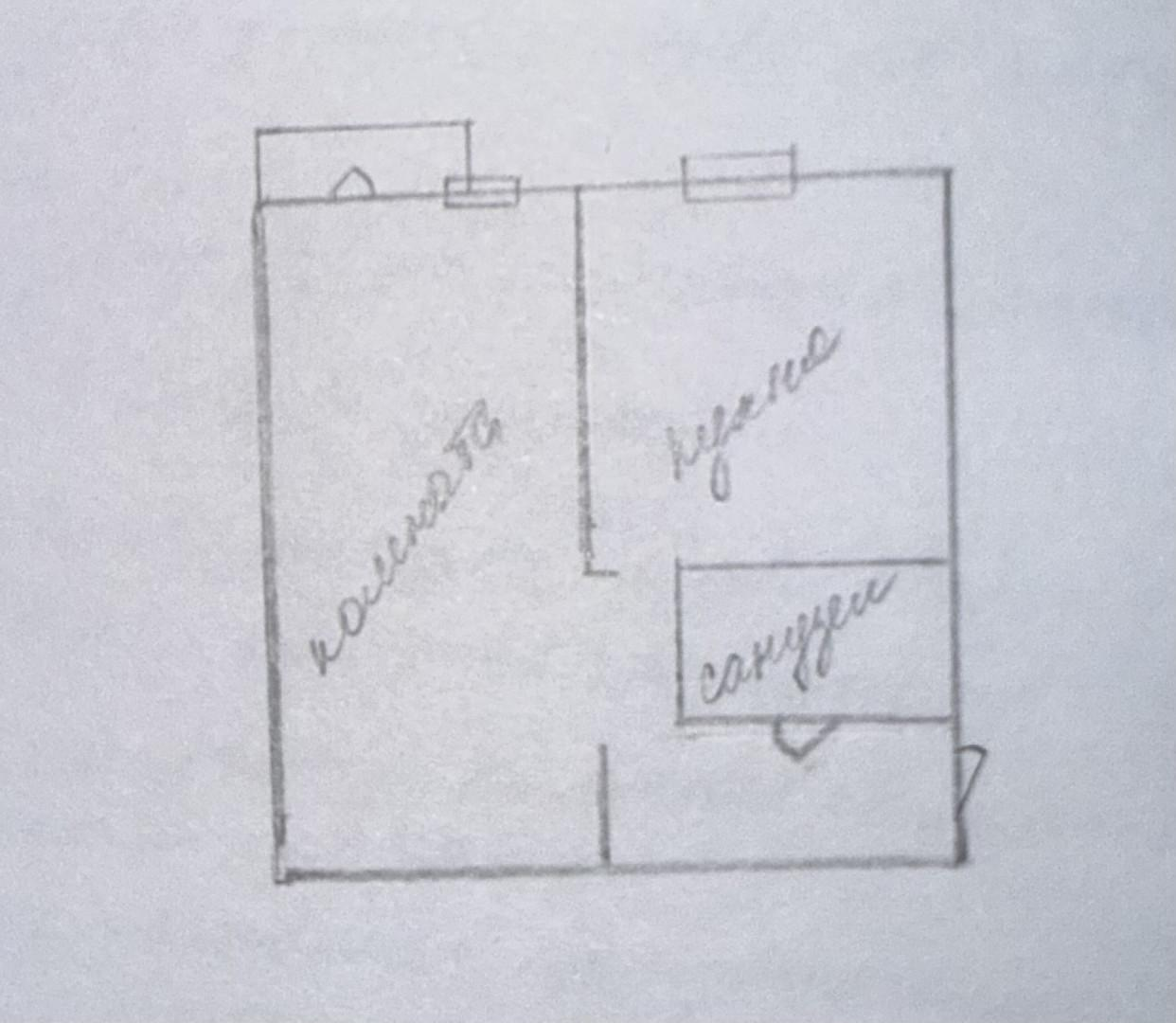 1-комнатная 32.5 м2 в ЖК undefined корпус null этаж 3