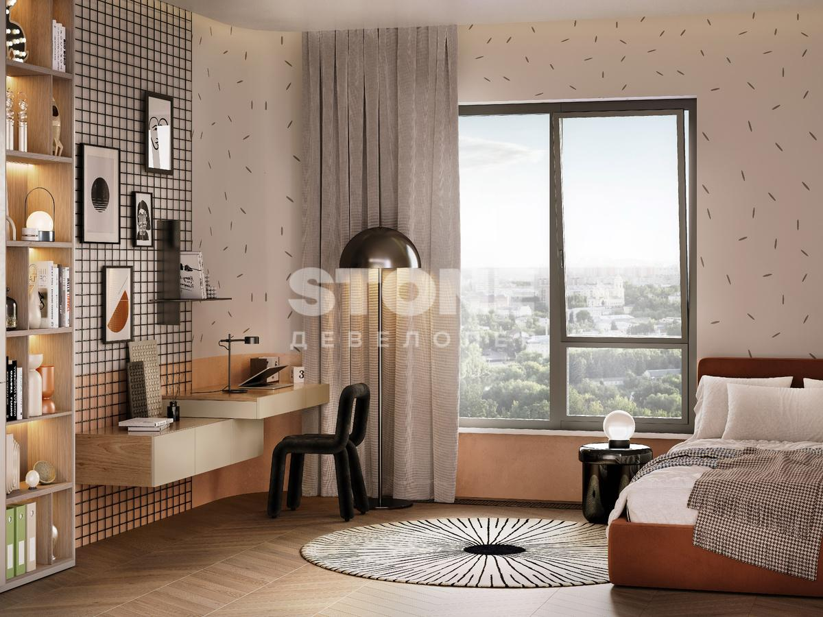 2-комнатная 64 м2 в ЖК Sokolniki корпус null этаж 28