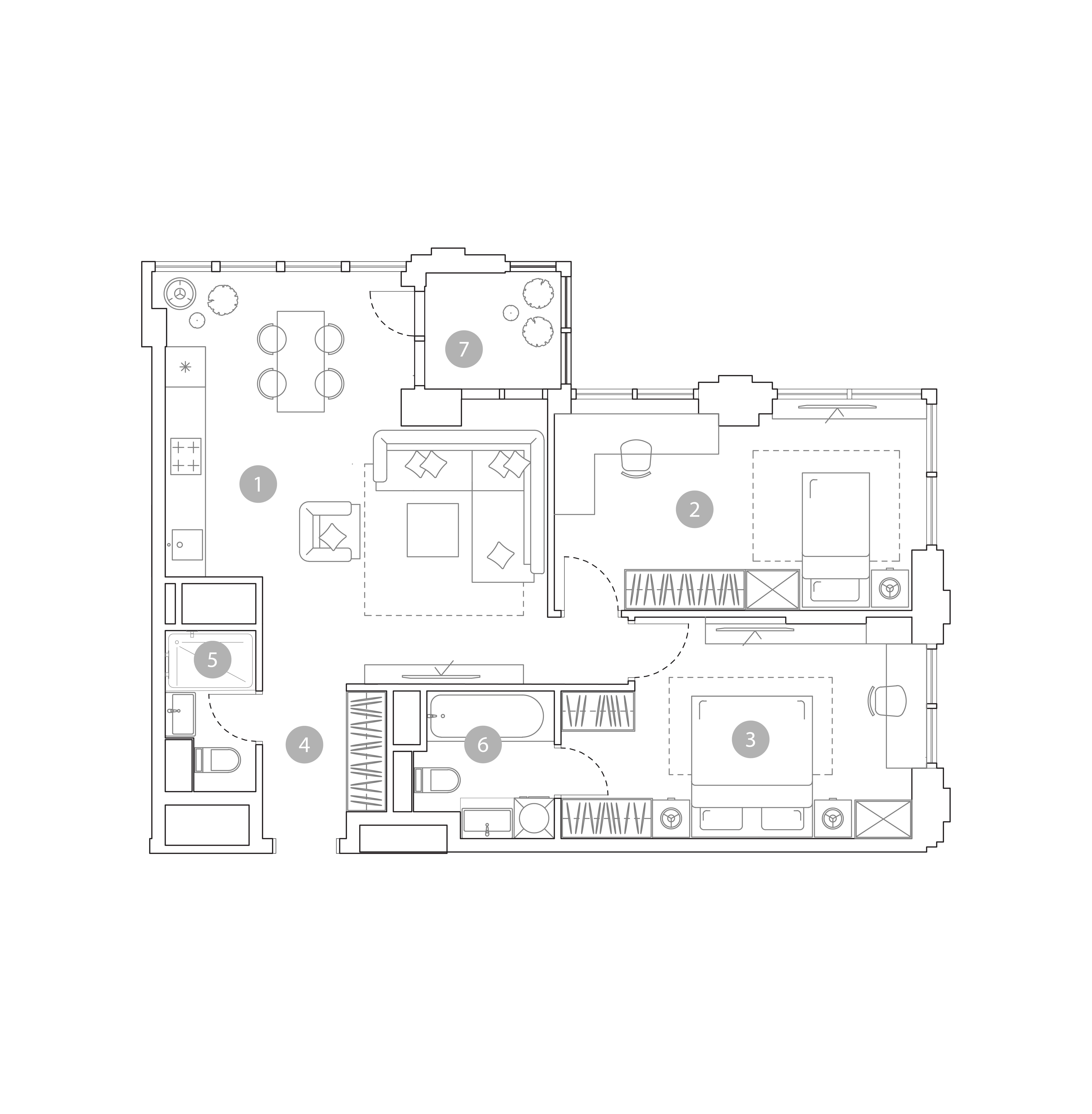 3-комнатная 76 м2 в ЖК VERY на Миклухо-Маклая корпус null этаж 13