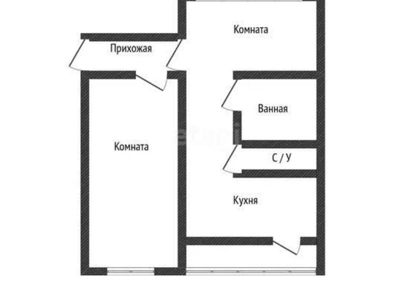 2-комнатная 67.3 м2 в ЖК undefined корпус null этаж 8