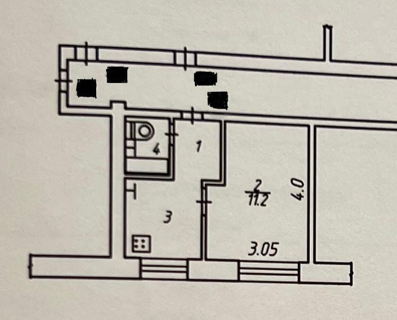 1-комнатная 20.8 м2 в ЖК undefined корпус null этаж 4