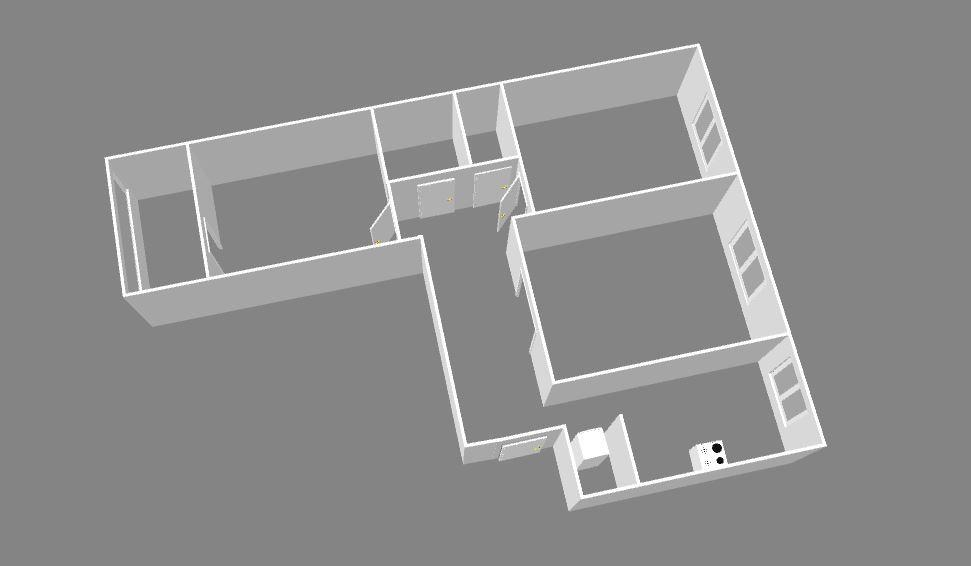3-комнатная 64.5 м2 в ЖК undefined корпус null этаж 9