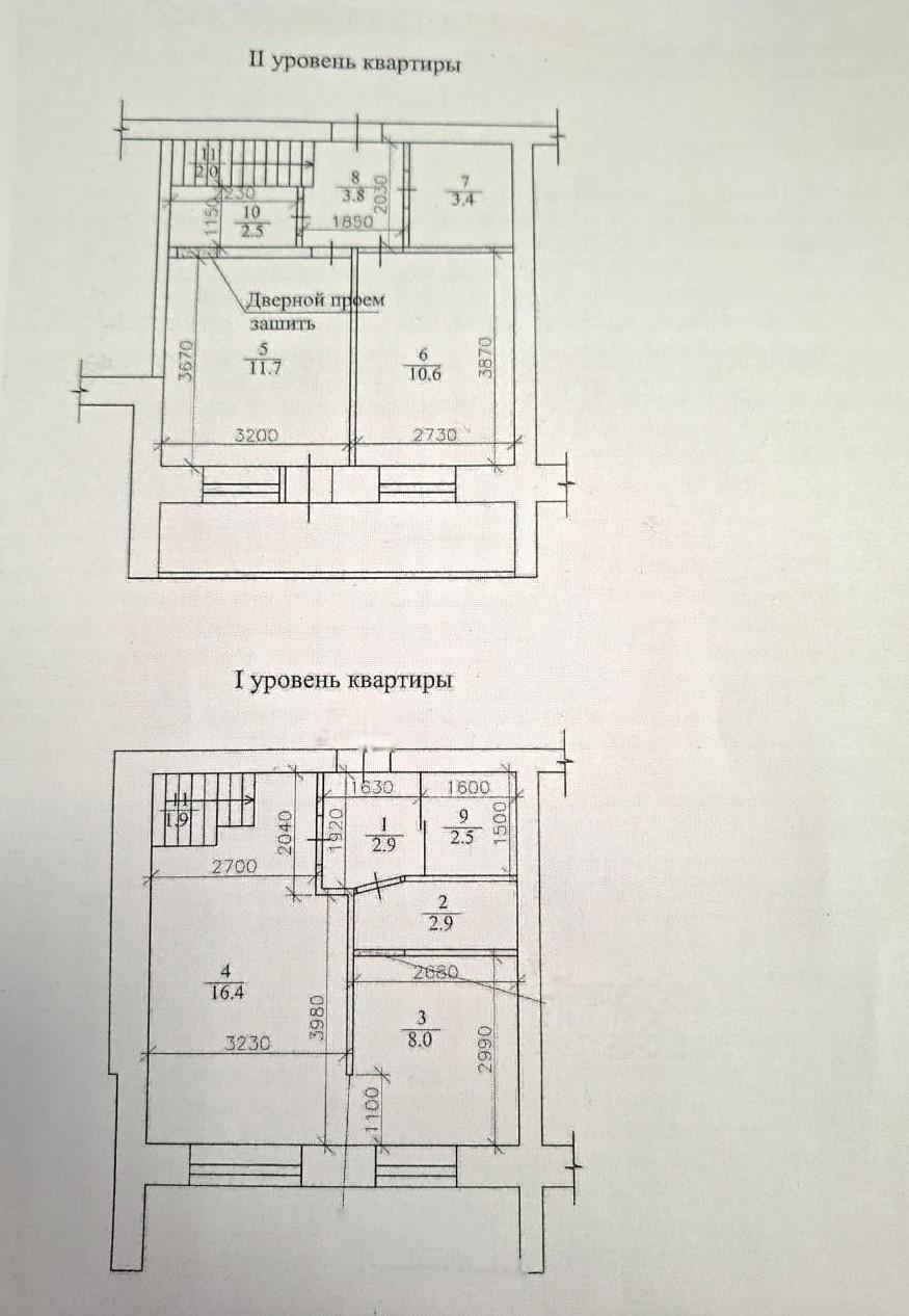 3-комнатная 68.6 м2 в ЖК undefined корпус null этаж 1