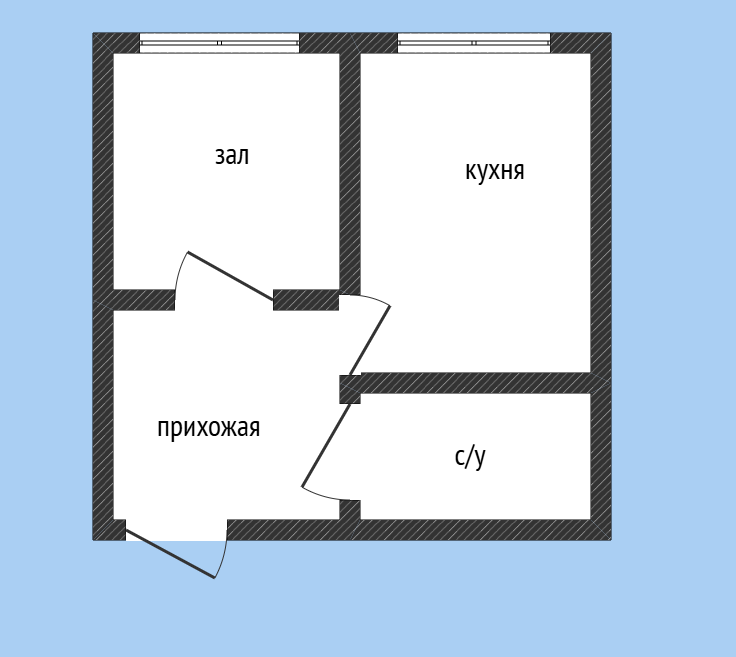 2-комнатная 87 м2 в ЖК undefined корпус null этаж 13
