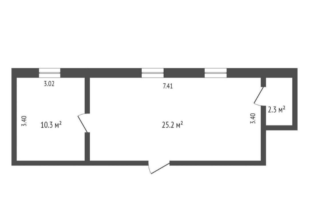 Студия 37.8 м2 в ЖК undefined корпус null этаж null
