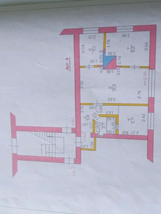 3-комнатная 44.9 м2 в ЖК undefined корпус null этаж 1