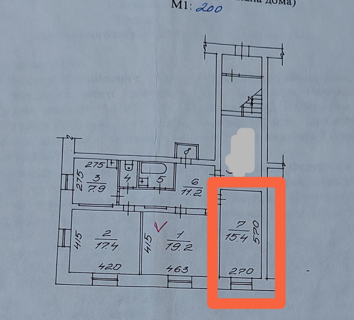 Студия 15.4 м2 в ЖК undefined корпус null этаж 1