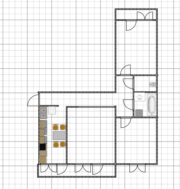 3-комнатная 71.8 м2 в ЖК undefined корпус null этаж 9