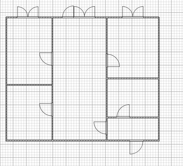 3-комнатная 45 м2 в ЖК undefined корпус null этаж 1