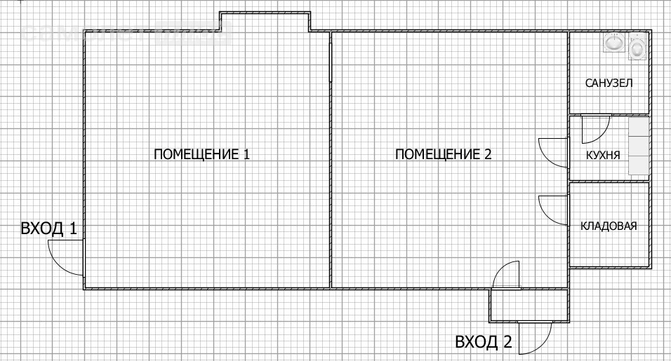 4-комнатная 102.2 м2 в ЖК undefined корпус undefined этаж 1