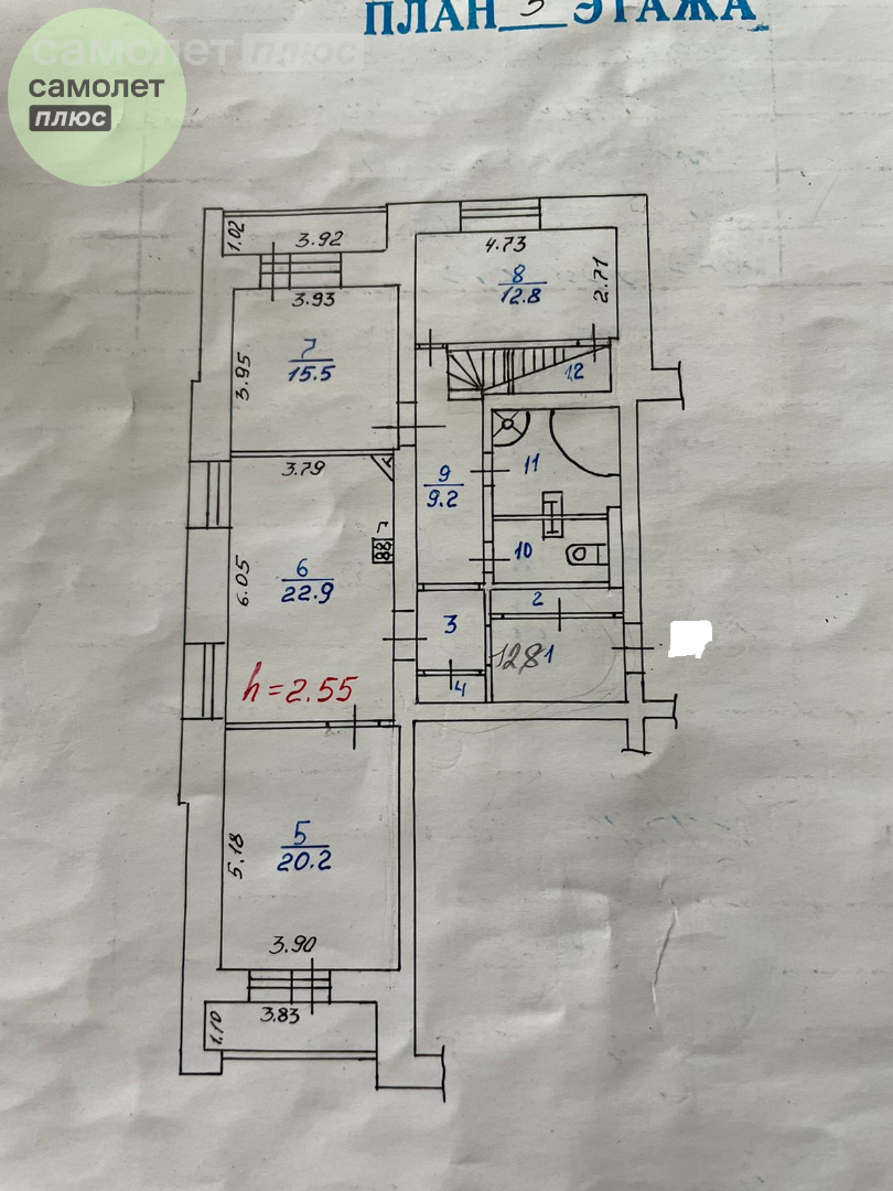 4-комнатная 121 м2 в ЖК undefined корпус undefined этаж 5